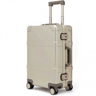 Ninetygo Metal Suitcase 20" Golden